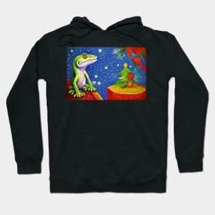 Gecko christmas Hoodie